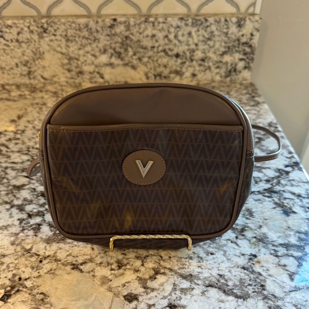 Valentino Vintage Brown Crossbody Bag